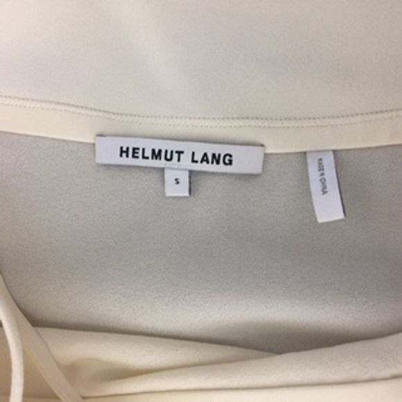Helmut Lang Ecru Hi/Low Spaghetti Strap Ca… - Picture 15 of 15